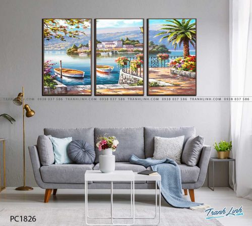 tranh canvas phong canh 1826