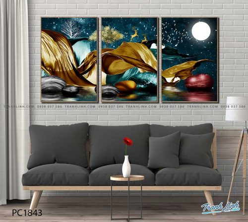 tranh canvas phong canh 1843