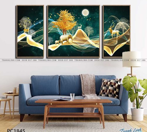 tranh canvas phong canh 1845