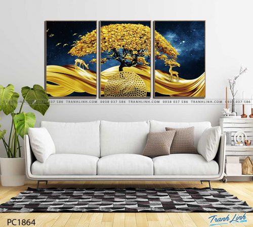 tranh canvas phong canh 1864