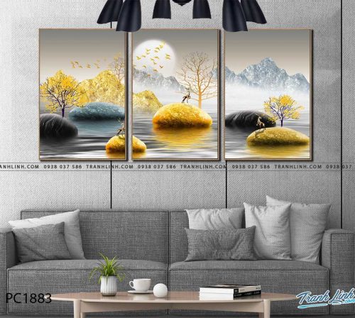 tranh canvas phong canh 1883