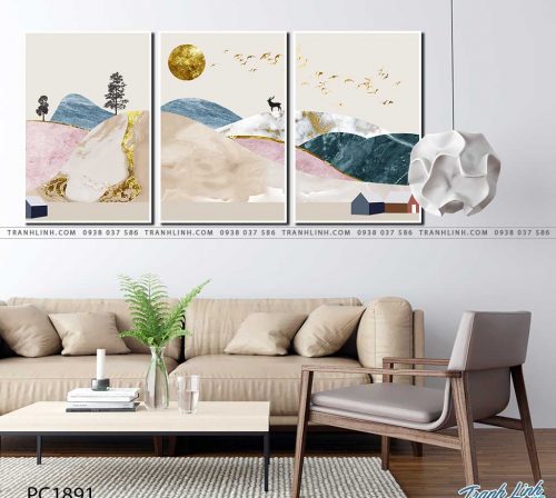 tranh canvas phong canh 1891