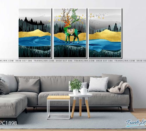 tranh canvas phong canh 1898