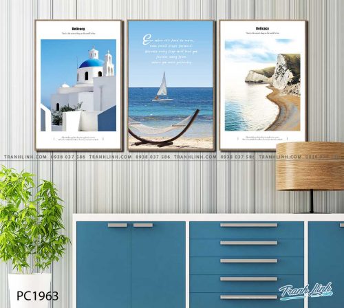 tranh canvas phong canh 1963