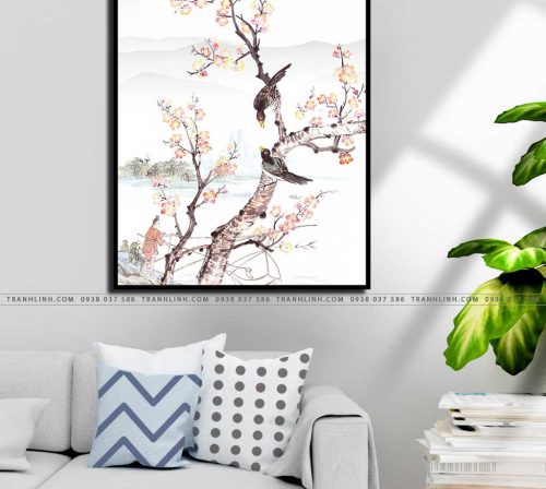 tranh canvas phong canh 1965