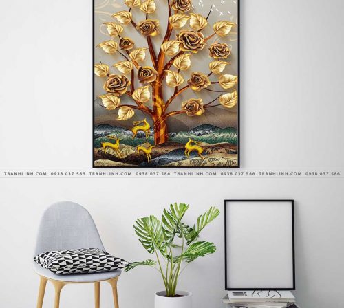 tranh canvas phong canh 1977