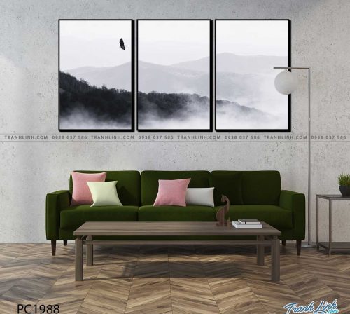 tranh canvas phong canh 1988