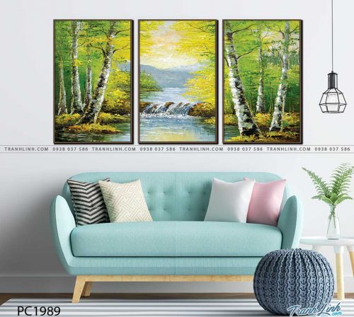 tranh canvas phong canh 1989