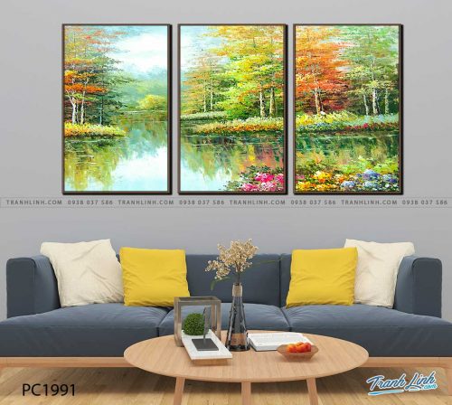 tranh canvas phong canh 1991