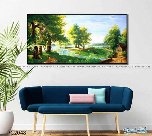tranh canvas phong canh 2048