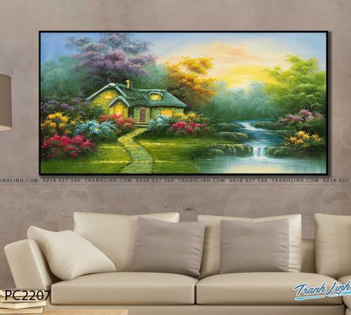 tranh canvas phong canh 2207