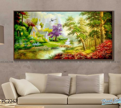 tranh canvas phong canh 2267