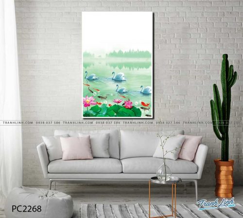 tranh canvas phong canh 2268