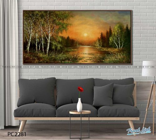 tranh canvas phong canh 2281