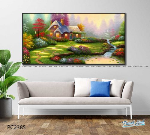 tranh canvas phong canh 2385