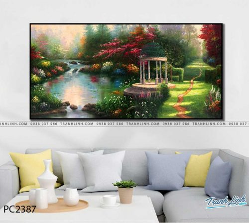 tranh canvas phong canh 2387