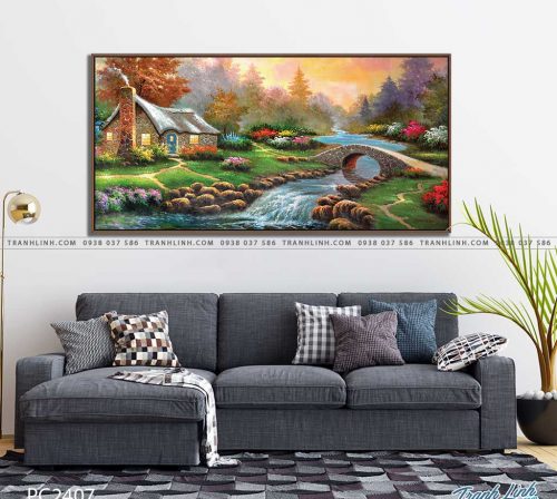tranh canvas phong canh 2407