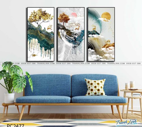 tranh canvas phong canh 2477