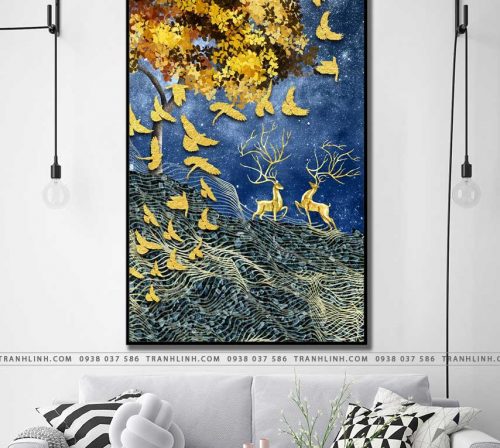 tranh canvas phong canh 2503