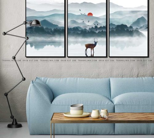 tranh canvas phong canh 2573