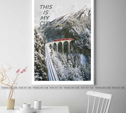 tranh canvas phong canh 2667