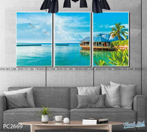 tranh canvas phong canh 2669