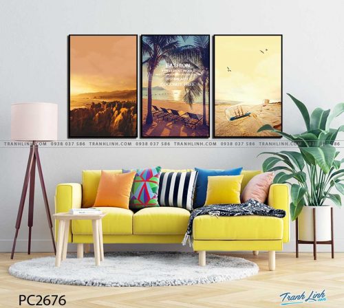 tranh canvas phong canh 2676