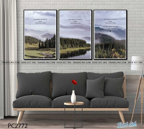 tranh canvas phong canh 2772