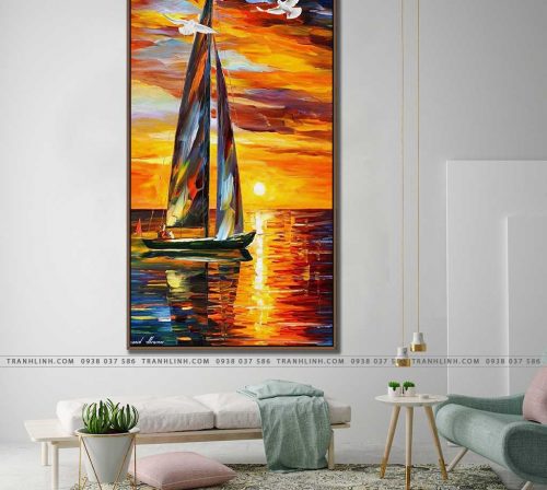 tranh canvas phong canh 2870