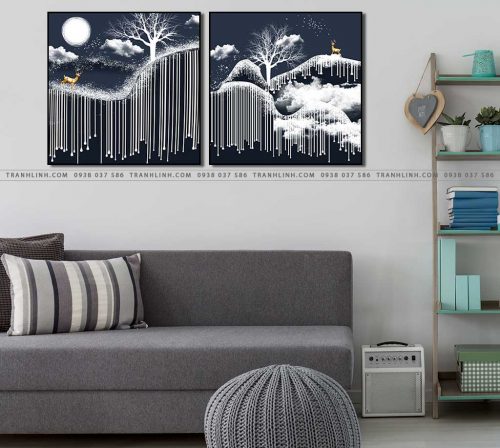 tranh canvas phong canh 2945