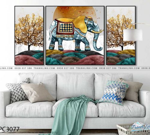 tranh canvas phong canh 3077