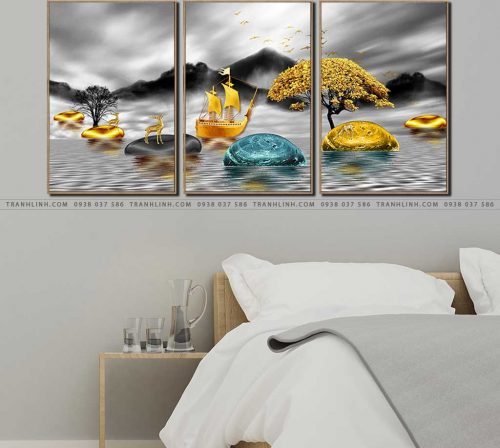 tranh canvas phong canh 3098