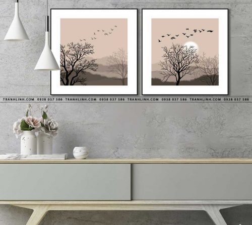 tranh canvas phong canh 3107