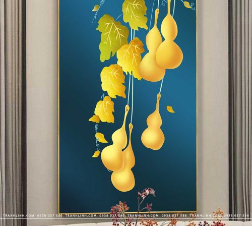 tranh canvas bau ho no binh an 5