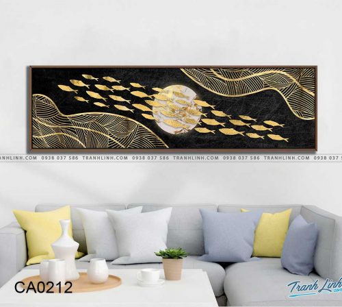 tranh canvas ca 212