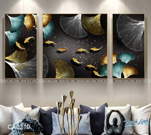 tranh canvas ca 219