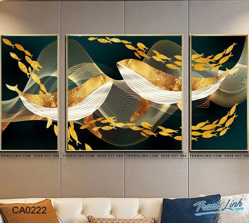 tranh canvas ca 222