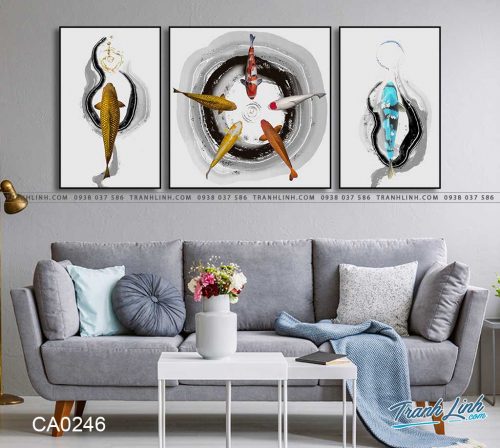 tranh canvas ca 246