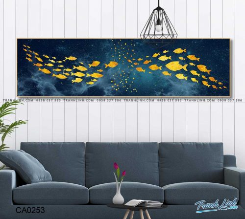 tranh canvas ca 253