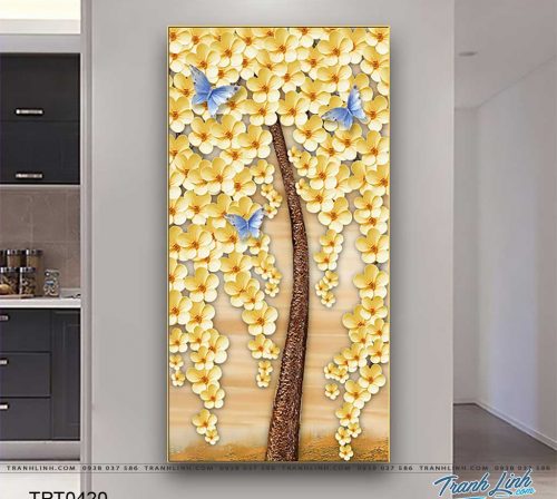 tranh canvas cay kim tien tai loc 38