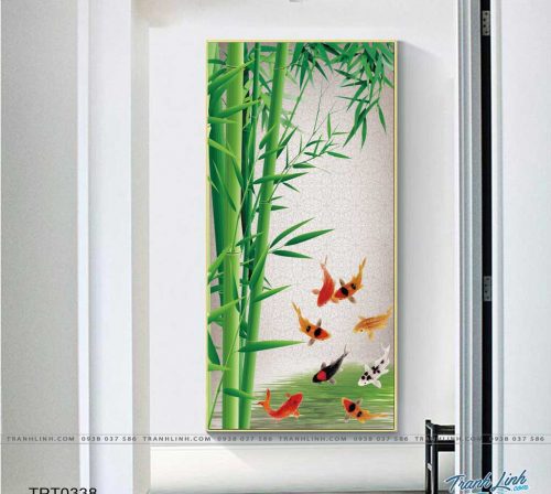 tranh canvas cay tre 17