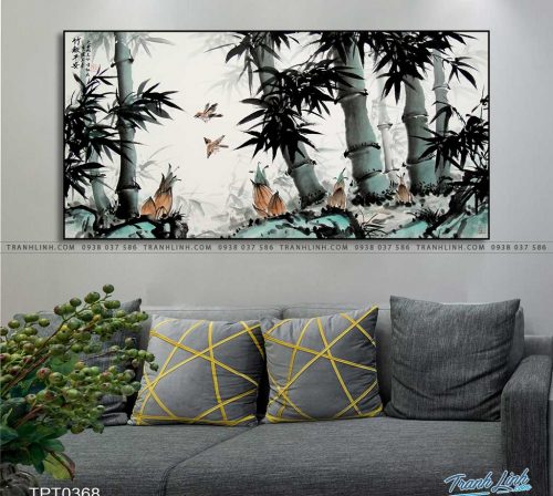 tranh canvas cay tre 47