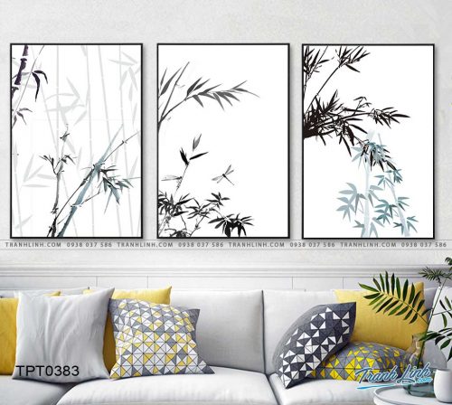tranh canvas cay tre 62