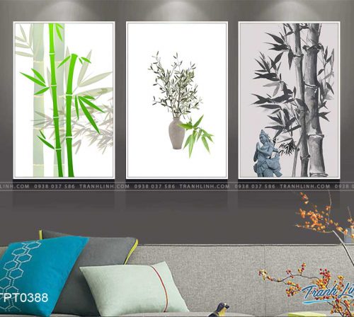 tranh canvas cay tre 67