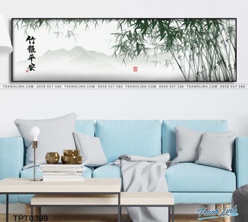 tranh canvas cay tre 73