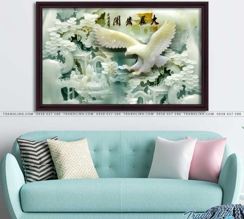 tranh canvas chim dai bang 15
