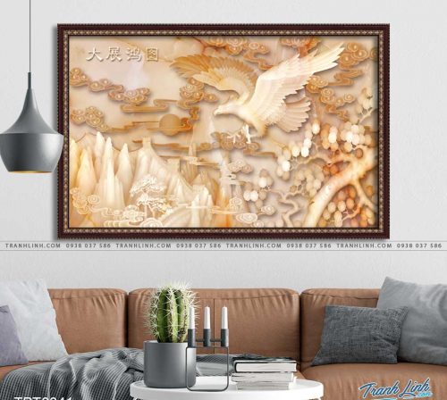 tranh canvas chim dai bang 16