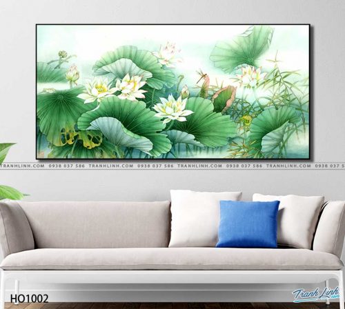 tranh canvas hoa 1002