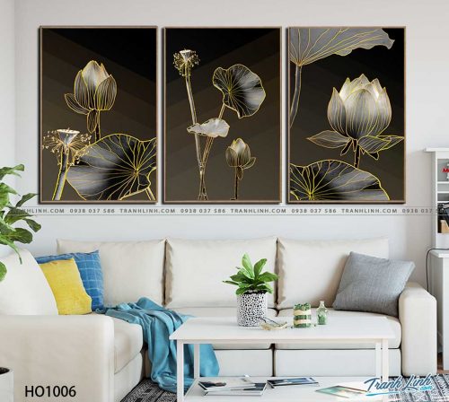 tranh canvas hoa 1006