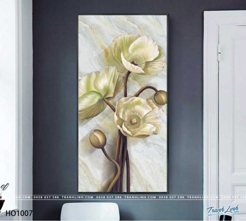 tranh canvas hoa 1007